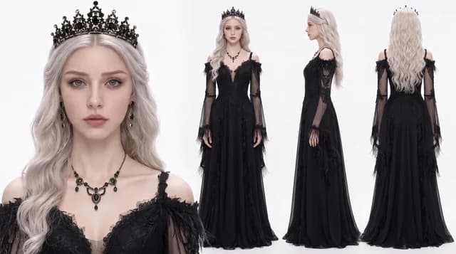 Vivian 前世生活在蛇族时的角色造型图